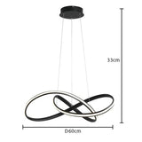 Irregular Curved Minimalist Pendant Light - Clowas