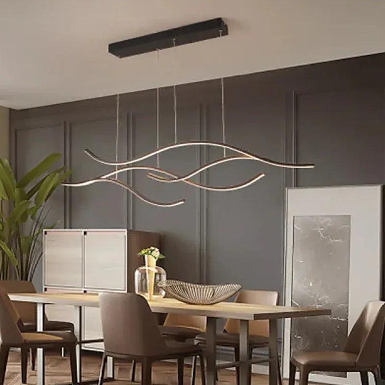 Multi-Curve Modern Minimalist Pendant Light - Clowas