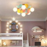 Macarons Bedroom Modern Flush Ceiling Lights - Clowas