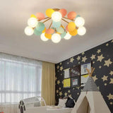 Macarons Bedroom Modern Flush Ceiling Lights - Clowas