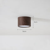 Nordic Cylindrical LED Eye Care Flush Ceiling Light