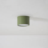 Nordic Cylindrical LED Eye Care Flush Ceiling Light
