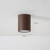 Nordic Cylindrical LED Eye Care Flush Ceiling Light