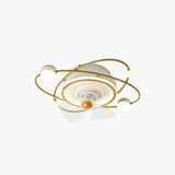 Planets Orbiting Modern Ceiling Fan With Light - Clowas