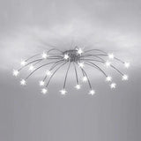 Pyrotechnics Modern LED Flush Ceiling Lights - Clowas