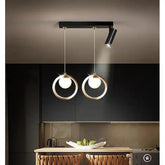 Dimming Ring Glass Kitchen Pendant Light - Clowas