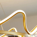 Luxurious Crystal Glass Dome Pendant Light