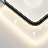 Star Ring LED Ceiling Fan With Light - Clowas