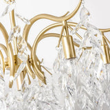 Crystal Leaves Multi-Light Vintage Luxury Chandelier - Clowas