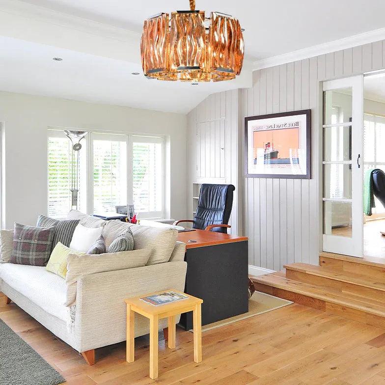 Unique Round Modern Crystal Bedroom Chandelier - Clowas