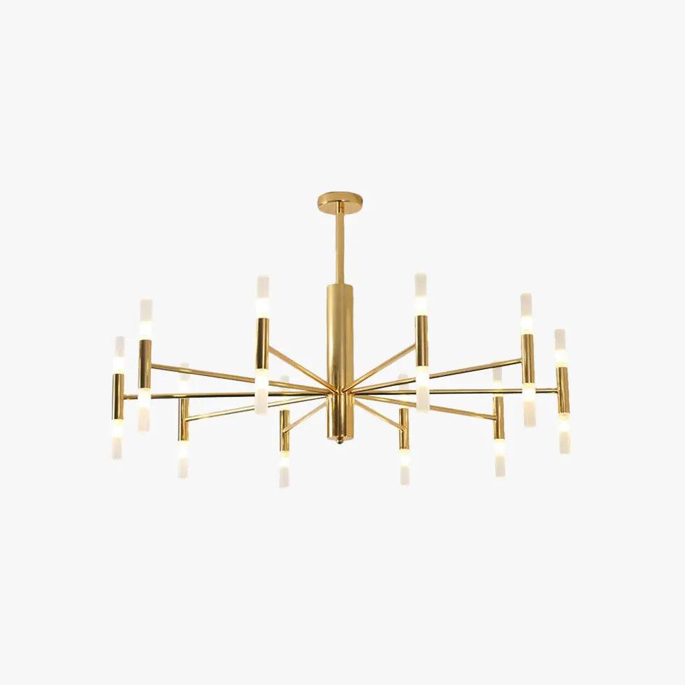 gold Modern Metal bedroom chandelier - Clowas