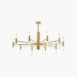 gold Modern Metal bedroom chandelier - Clowas