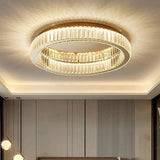 Crystal Ring Gold Modern Ceiling Light - Clowas