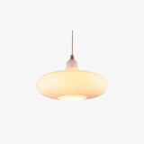 Matte Frosted White Glass Minimalist Pendant Light - Clowas