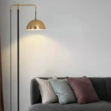 Metal Dome Arm Modern Floor Lamp - Clowas