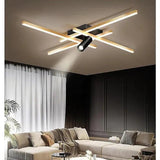 Crossing Lines LED Modern Flush Ceiling Lights - Clowas