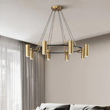 Luxury Round Gold Chandelier Light For Living Room