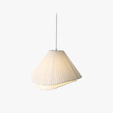 Cream Fabric Modern Pendant Lights For Dining Room