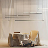 Minimalist Linear Office Hanging Pendant Light - Clowas