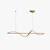 Minimalist Waves Modern Dining Room Pendant Light - Clowas