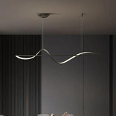 Minimalist Waves Modern Dining Room Pendant Light - Clowas