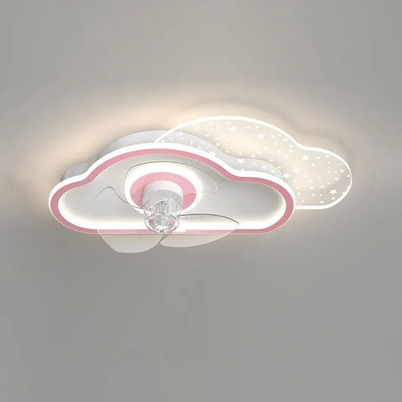 Cotton Plane Modern Ceiling Fan With Light - Clowas