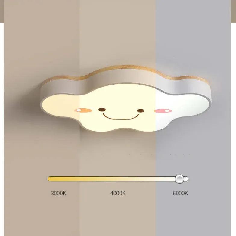 Cute Clouds Bedroom LED Flush Ceiling Lights - Clowas