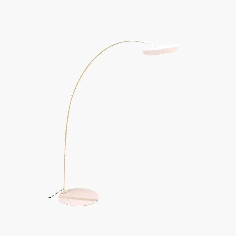White Metal Dimming Art Floor Lamp - Clowas