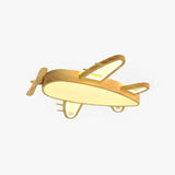 Adjustable Mute Bedroom Wooden Flush Ceiling Lights - Clowas