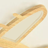 Adjustable Mute Bedroom Wooden Flush Ceiling Lights - Clowas
