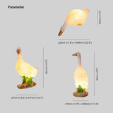 Animal Duck Goose Landscape Decoration Floor Lamp - Clowas
