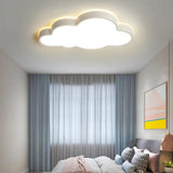 Plane Clouds LED White Flush Ceiling Lights - Clowas