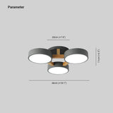 Three-Disc for Living Room Ceiling Light - Clowas
