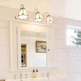Vintage Three-Head Lily Bathroom Sconce Light