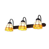 Vintage Three-Head Lily Bathroom Sconce Light