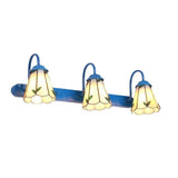 Vintage Three-Head Lily Bathroom Sconce Light