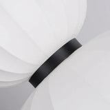 Wabi Sabi Xuan Paper Pendant Light In Living Room
