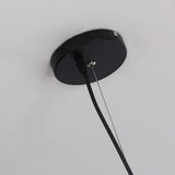 Wabi Sabi Xuan Paper Pendant Light In Living Room