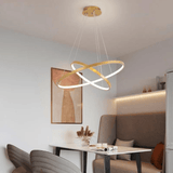 Minimalist LED Circle Ring Pendant Light for Dining Room