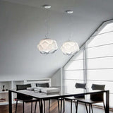 Round Grapes Glass White Pendant Light - Clowas