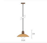 Nordic Minimalist Eye Care White Pendant Light