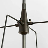 White Fabric Shade Modern Pendant Light - Clowas