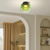 Glass Bowl Ceiling Light for Living room
