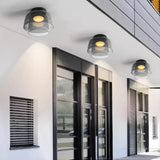 Glass Bowl Ceiling Light for Living room