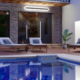 Modern Edge Outdoor Wall Light - Clowas