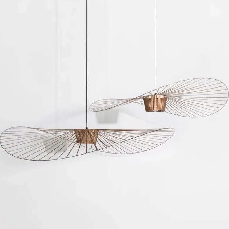Hat-Shaped Frame Modern Living Room Pendant Light - Clowas