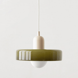 Vintage Glass LED Pendant Lights for Bedroom