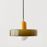 Vintage Glass LED Pendant Lights for Bedroom