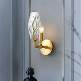 Deer Antler Crystal Gold Wall Lights - Clowas