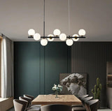 Modern Glass Globe Pendant Light for Kitchen Island
